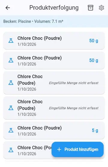 Schockbehandlung & Chloramine