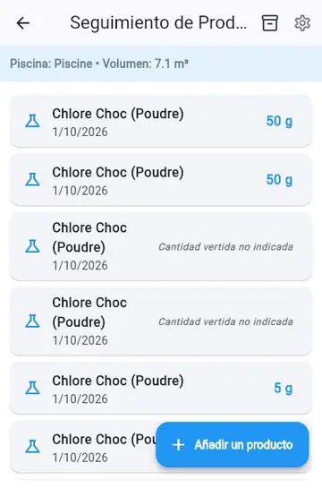 Tratamiento de choque y cloraminas