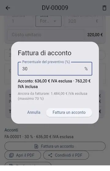 Un nuovo cantiere: dal preventivo alla fattura finale
