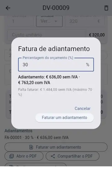 Uma obra nova: do orçamento à fatura final