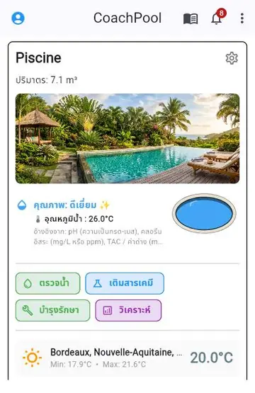 การใช้งานแอป